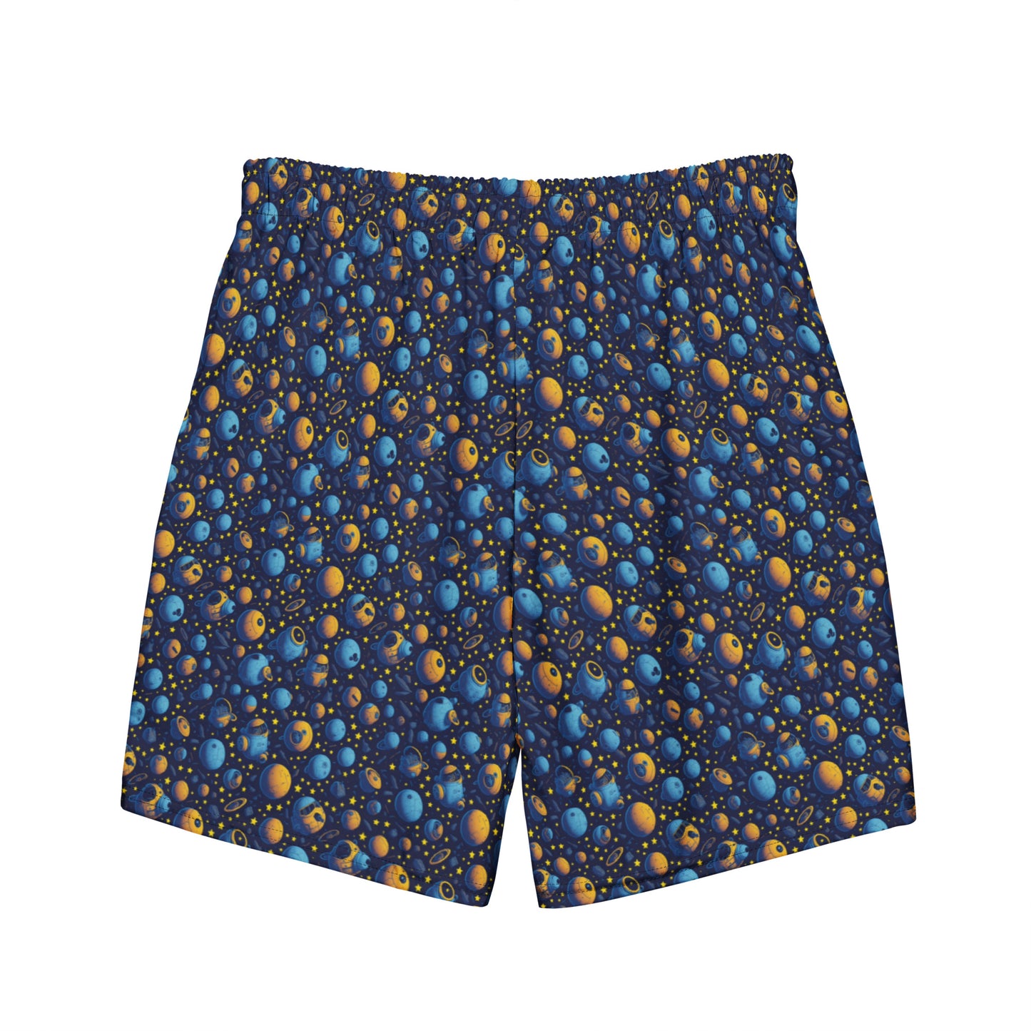 Planets and Drones Men's swim trunks