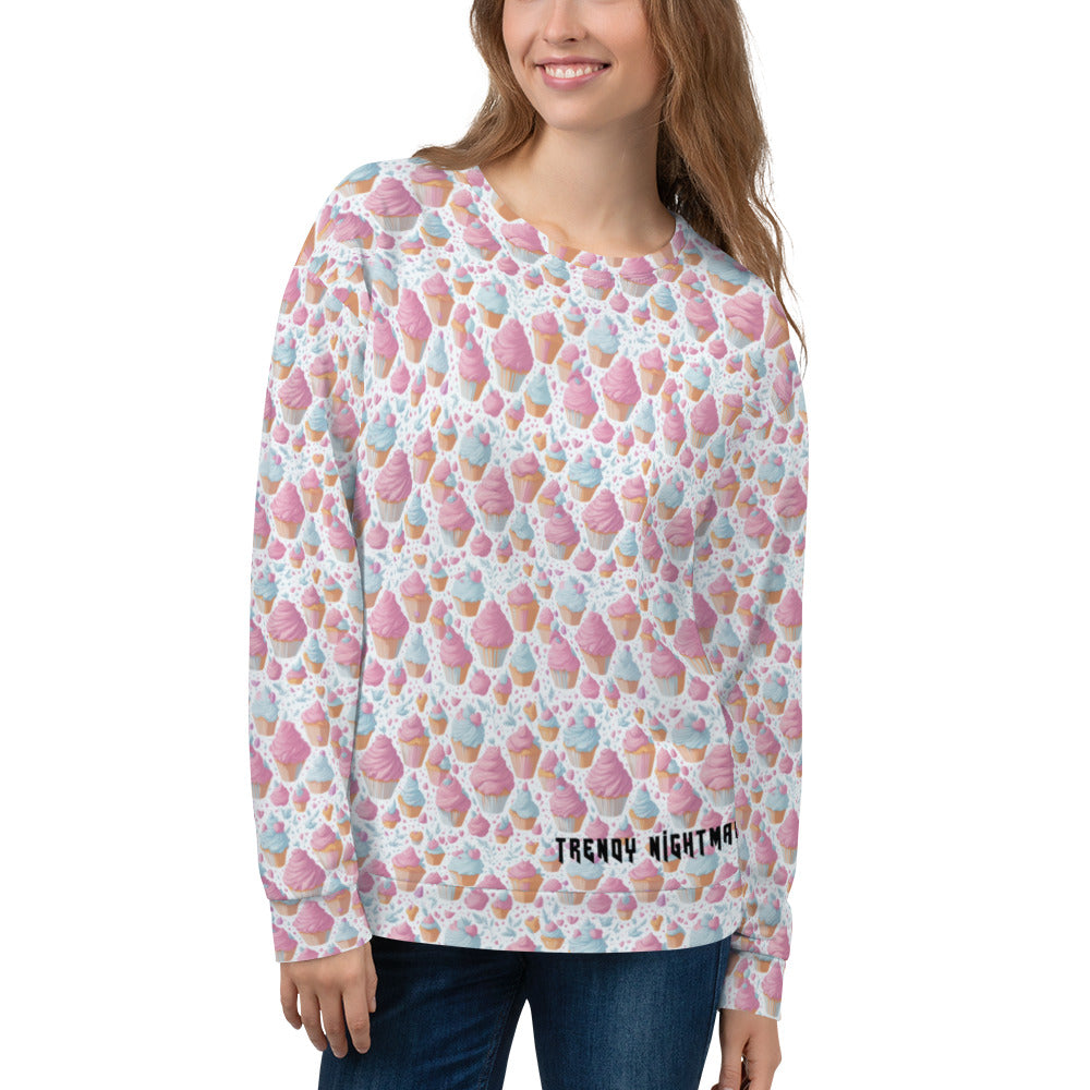 Dreamy Cupcakes Unisex Sweatshirt