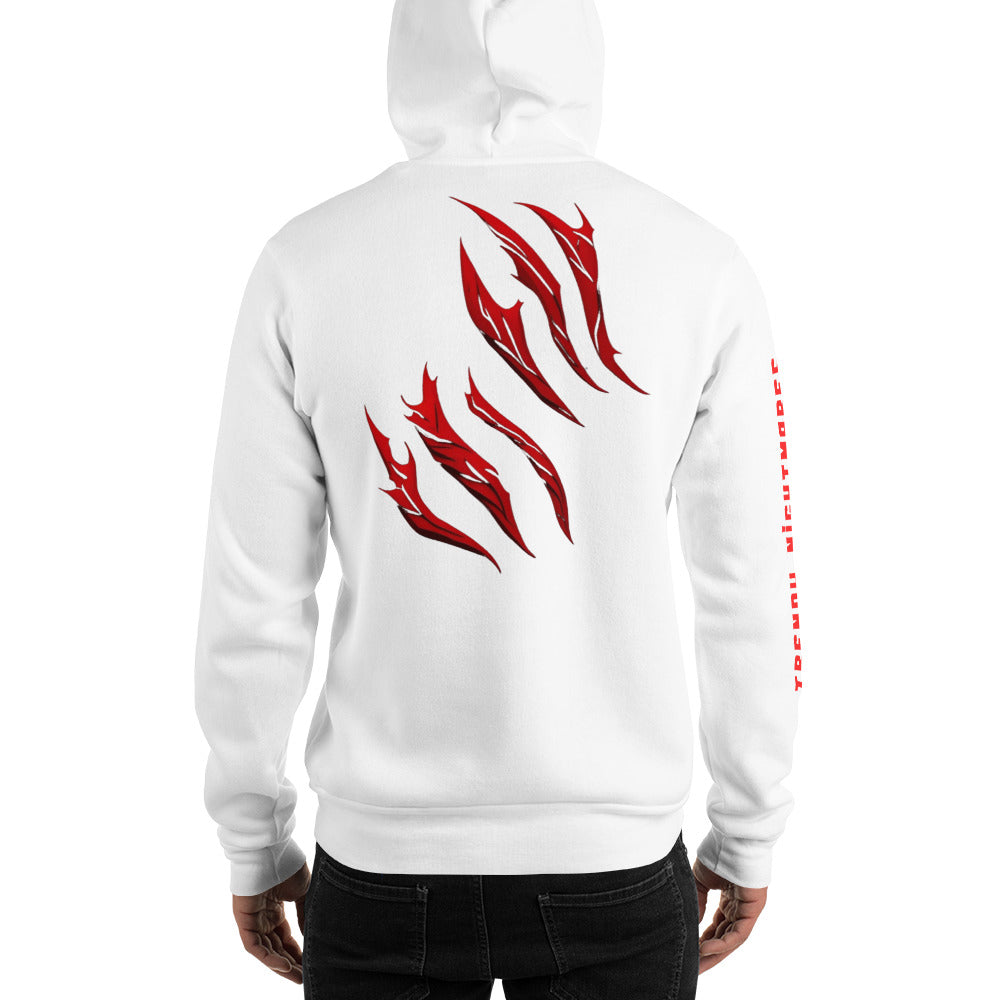 Crazy Grizzly Bear Claw Unisex Hoodie