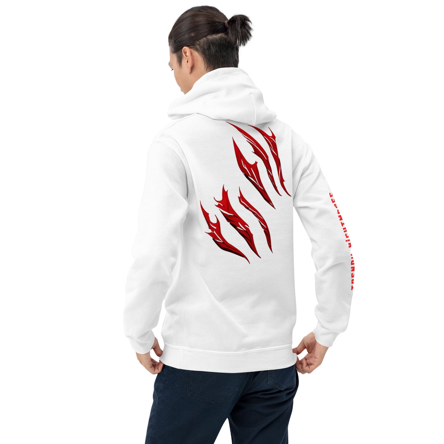 Crazy Grizzly Bear Claw Unisex Hoodie