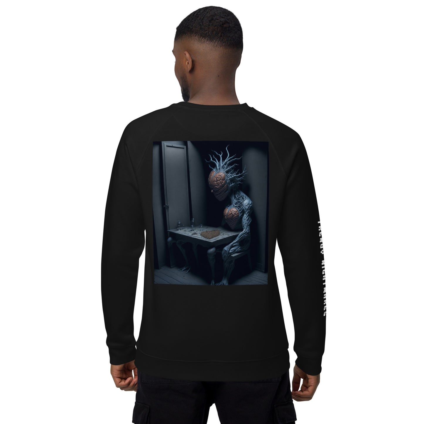 Dead by Overthinking Unisex organic sweatshirt