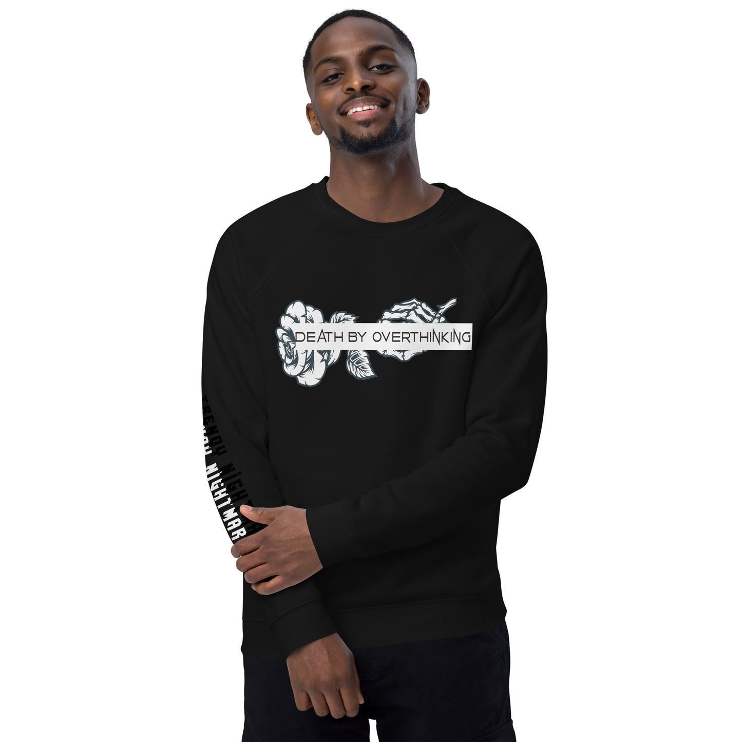 Dead by Overthinking Unisex organic sweatshirt