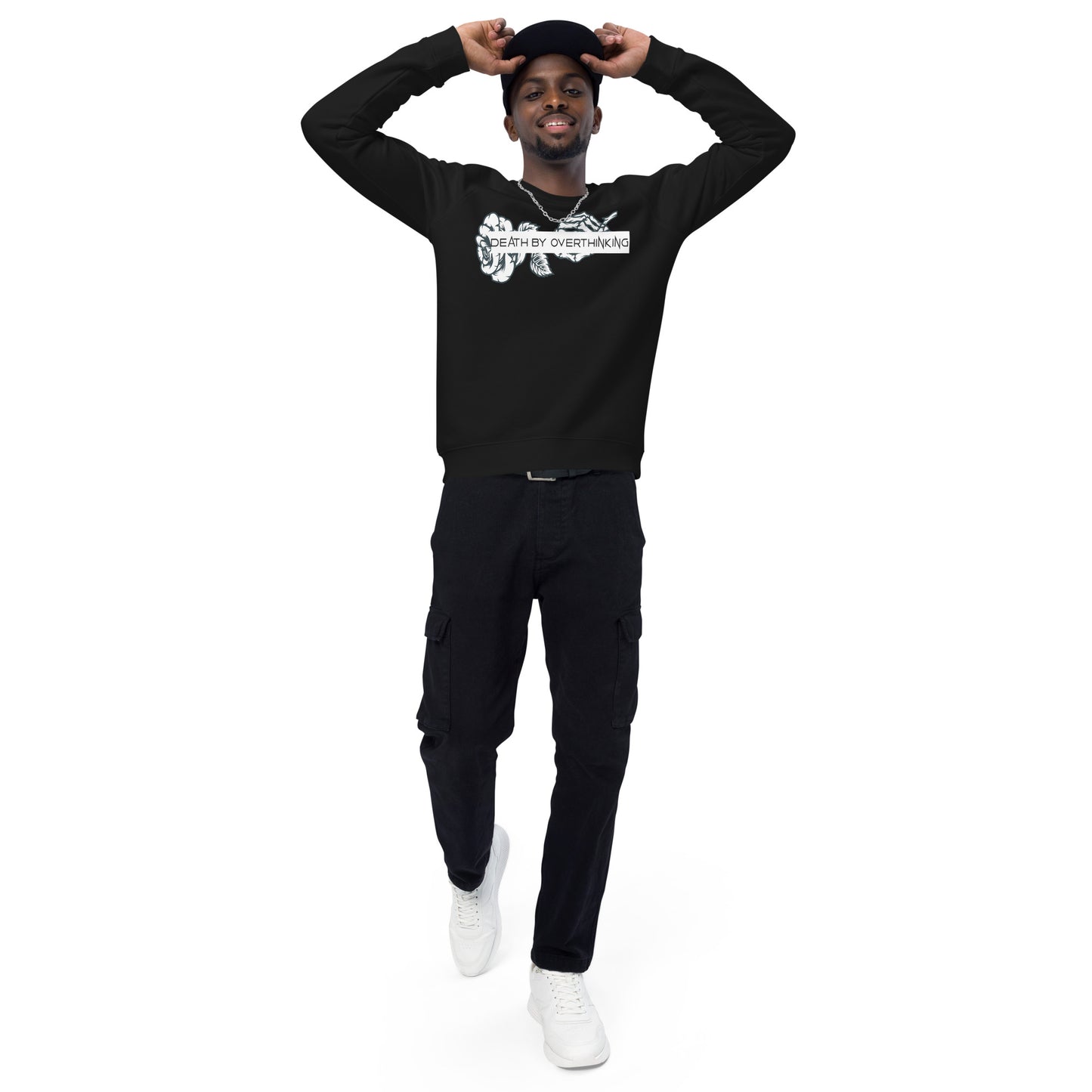 Dead by Overthinking Unisex organic sweatshirt