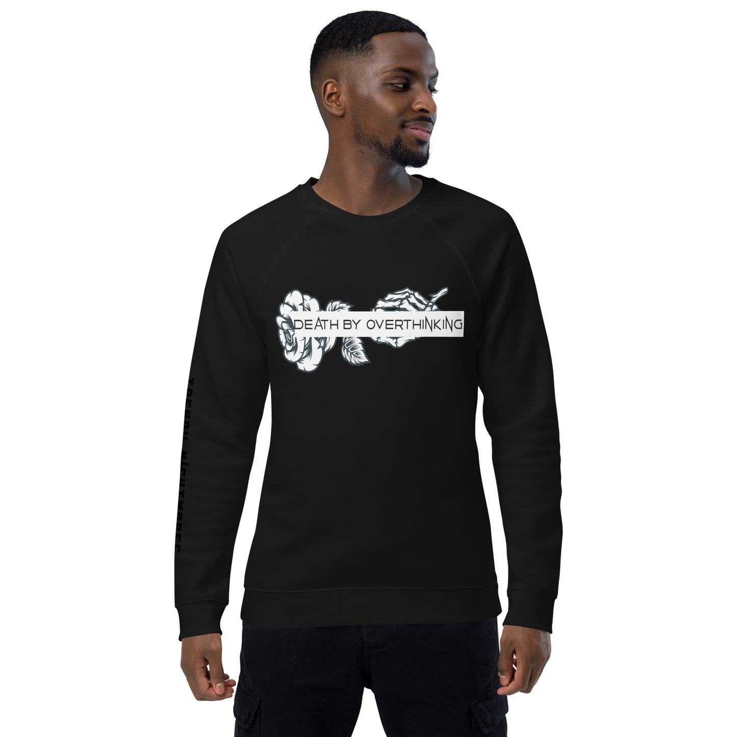 Dead by Overthinking Unisex organic sweatshirt