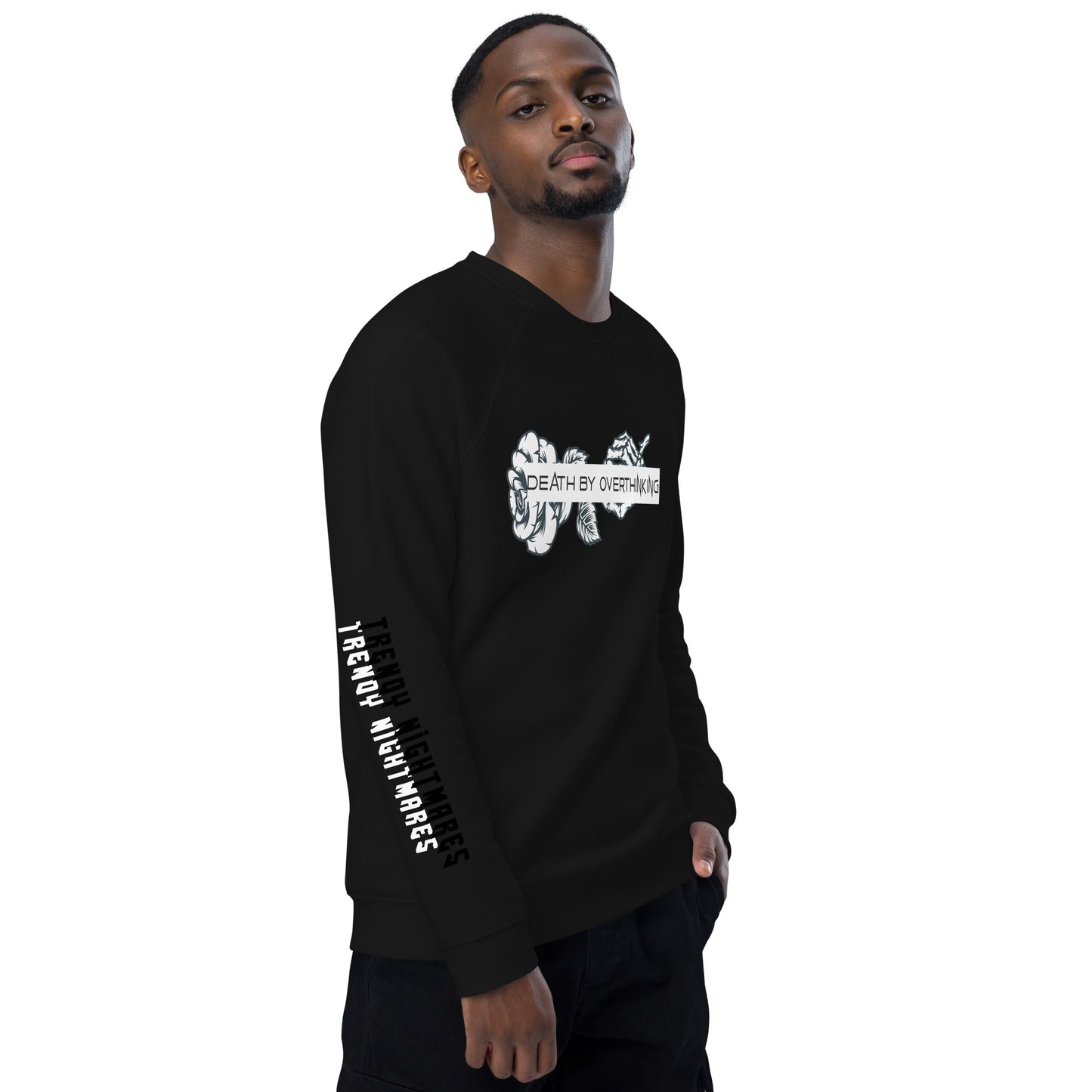 Dead by Overthinking Unisex organic sweatshirt