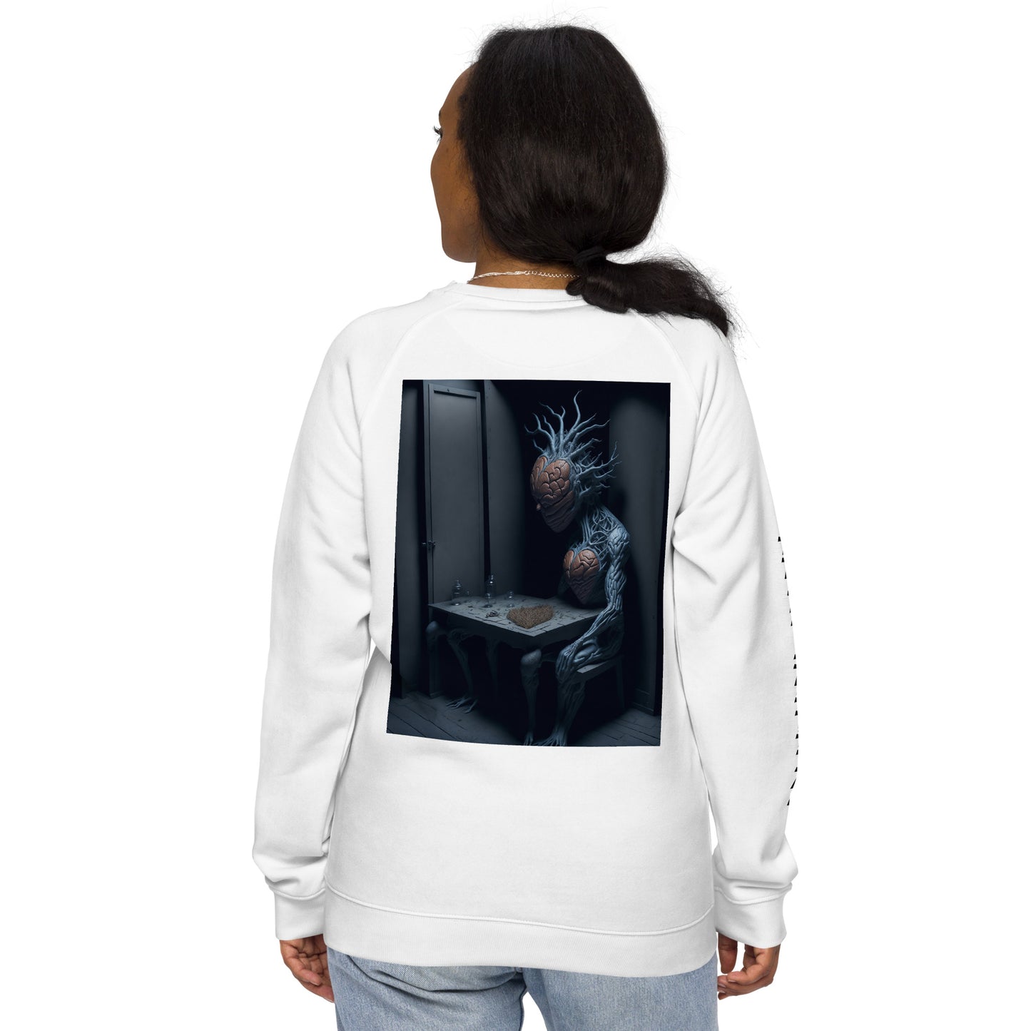 Dead by Overthinking Unisex organic sweatshirt