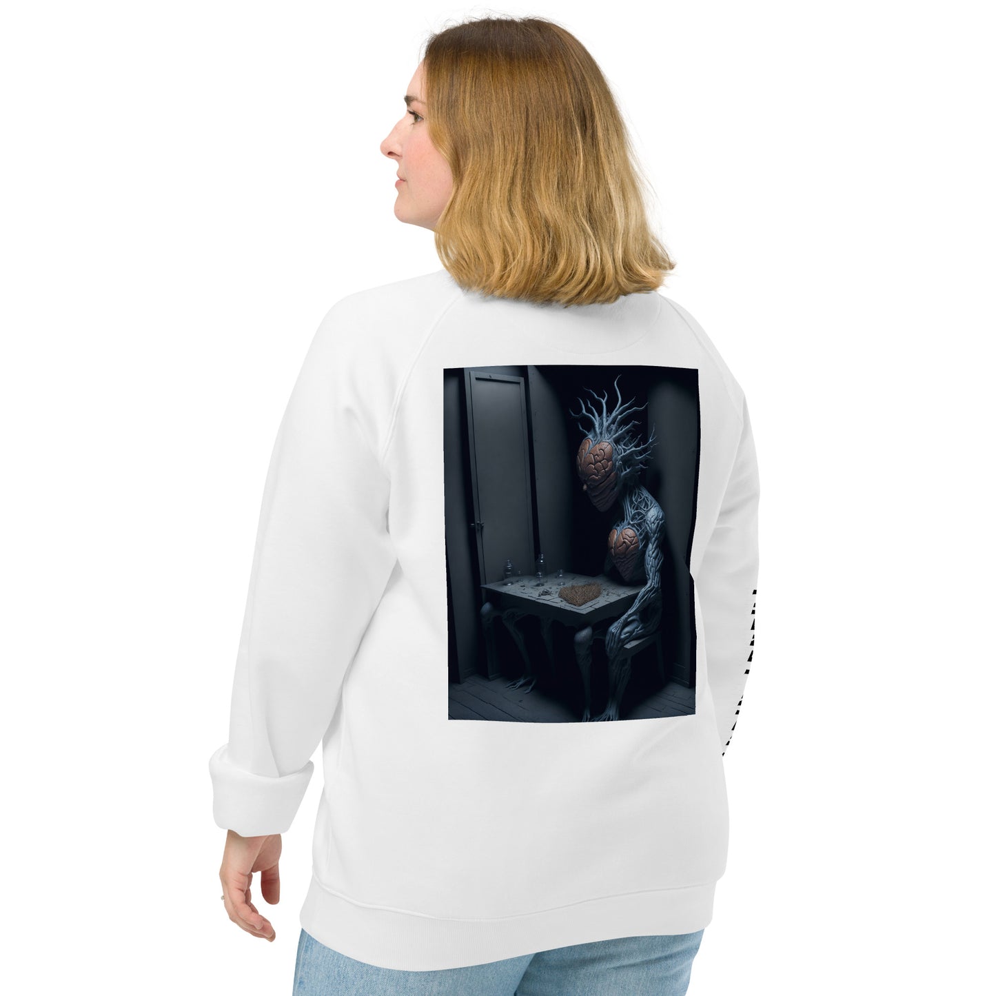 Dead by Overthinking Unisex organic sweatshirt