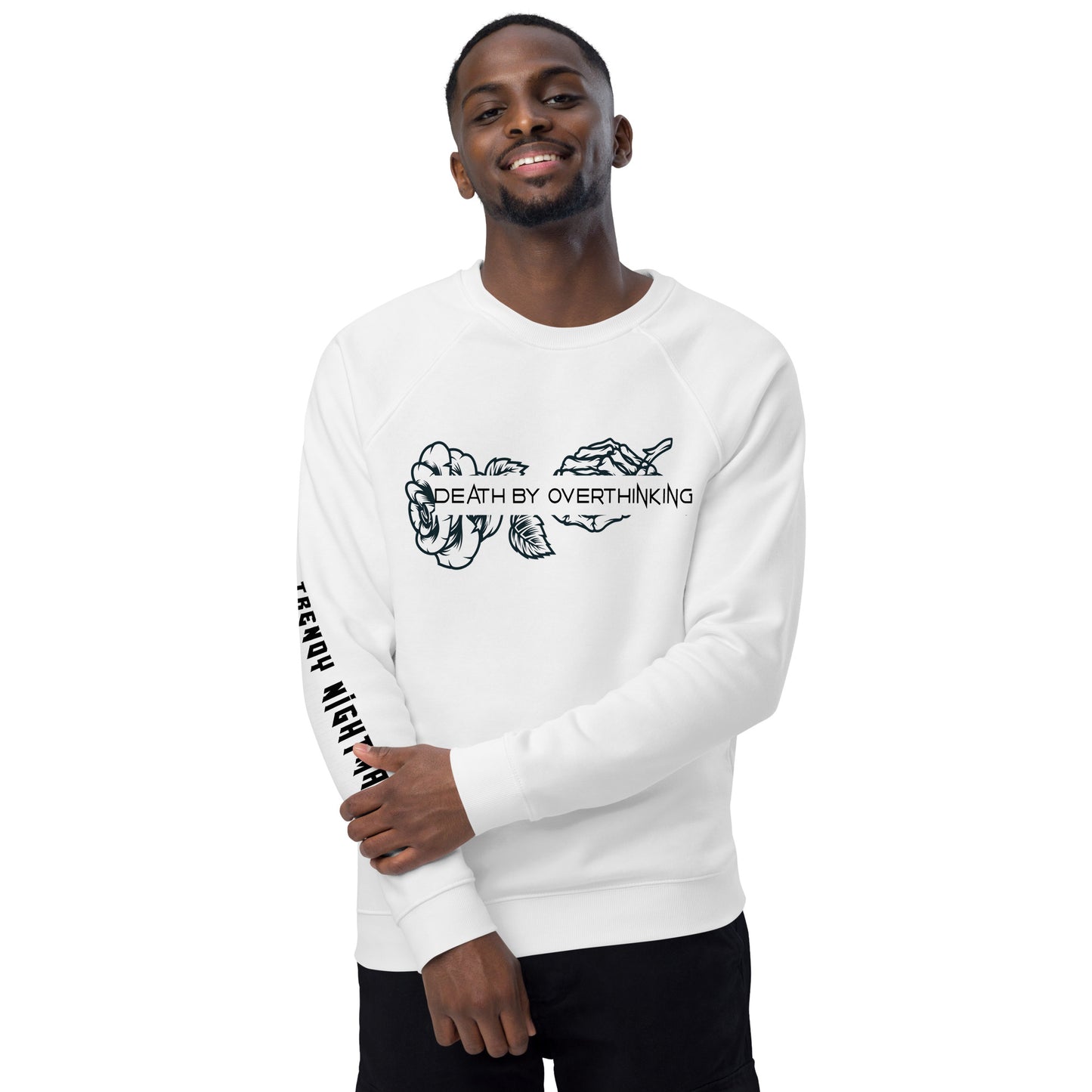 Dead by Overthinking Unisex organic sweatshirt