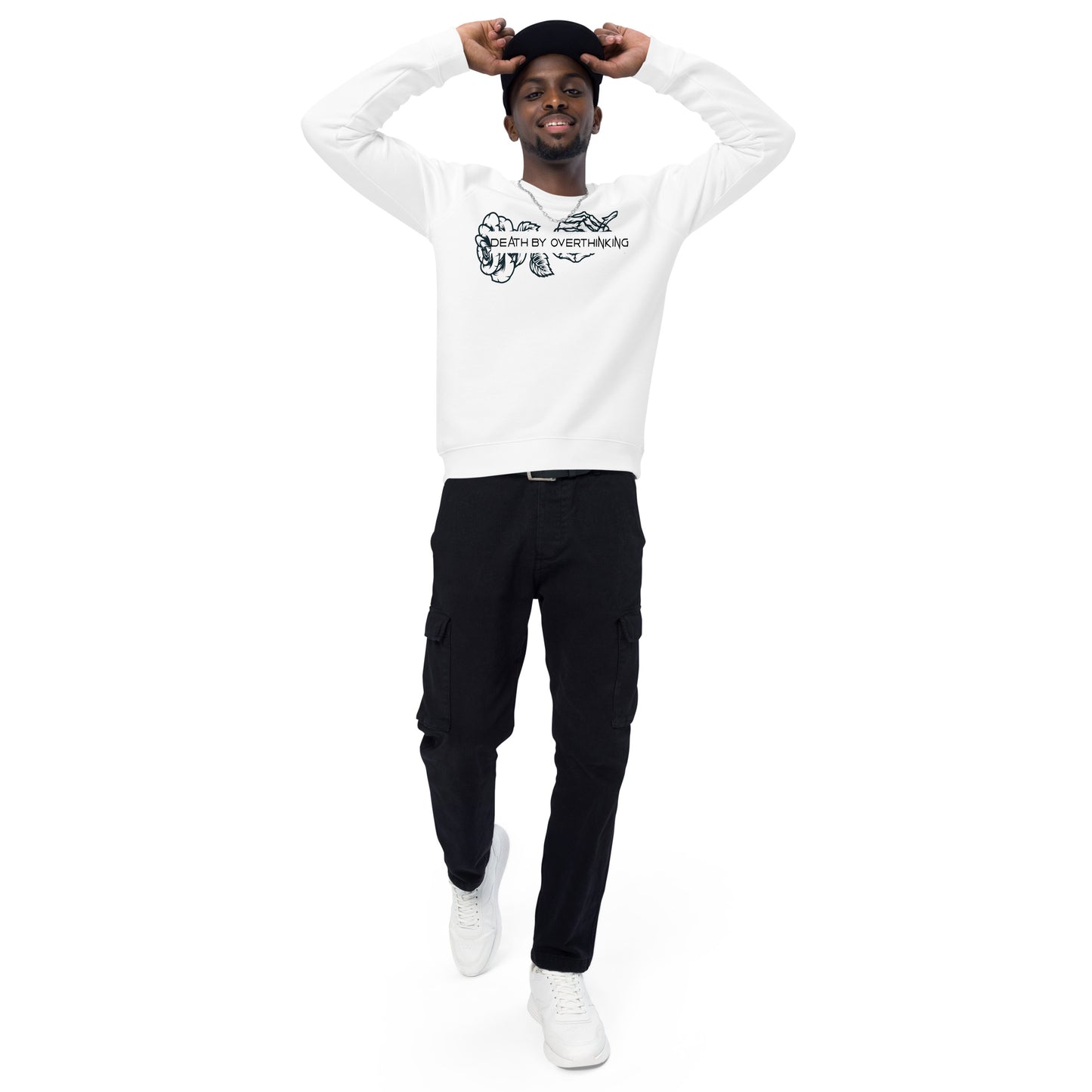 Dead by Overthinking Unisex organic sweatshirt