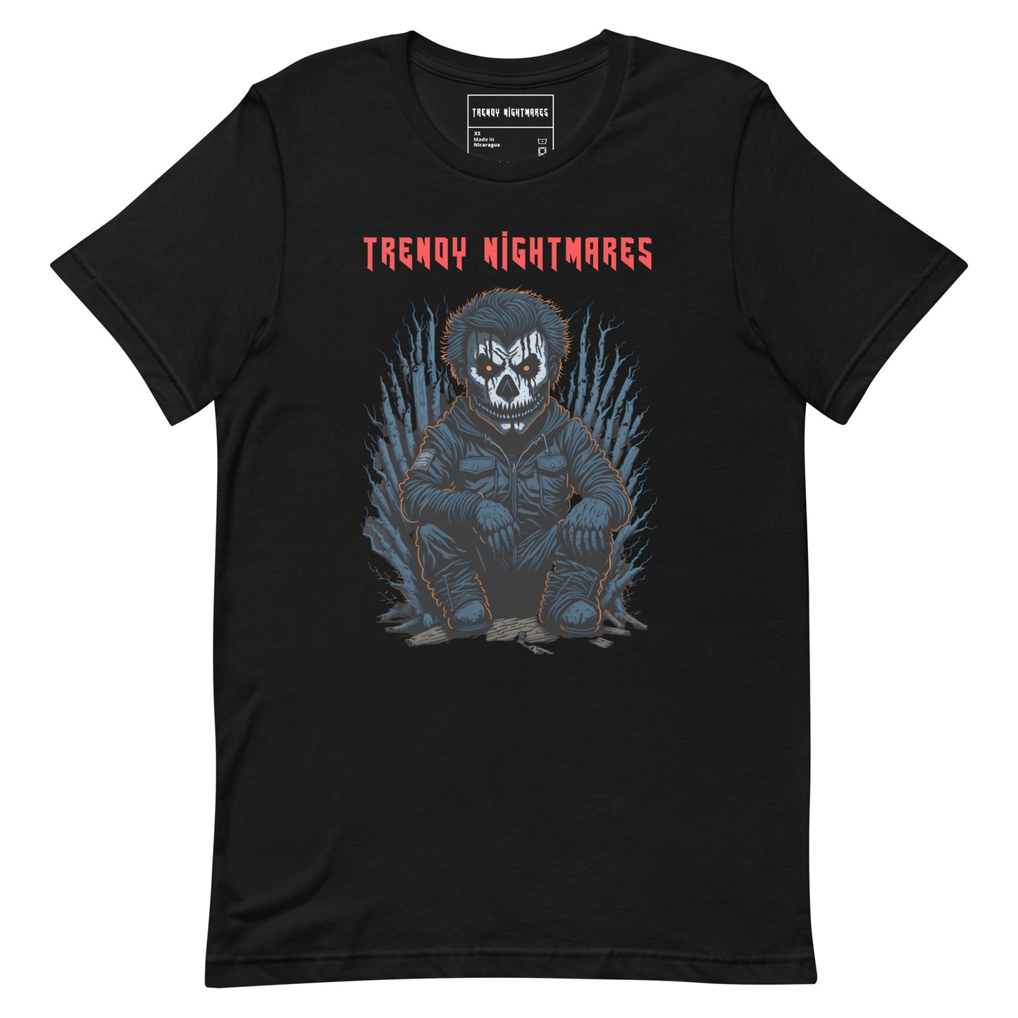 Trendy Nightmares Graphic Unisex t-shirt