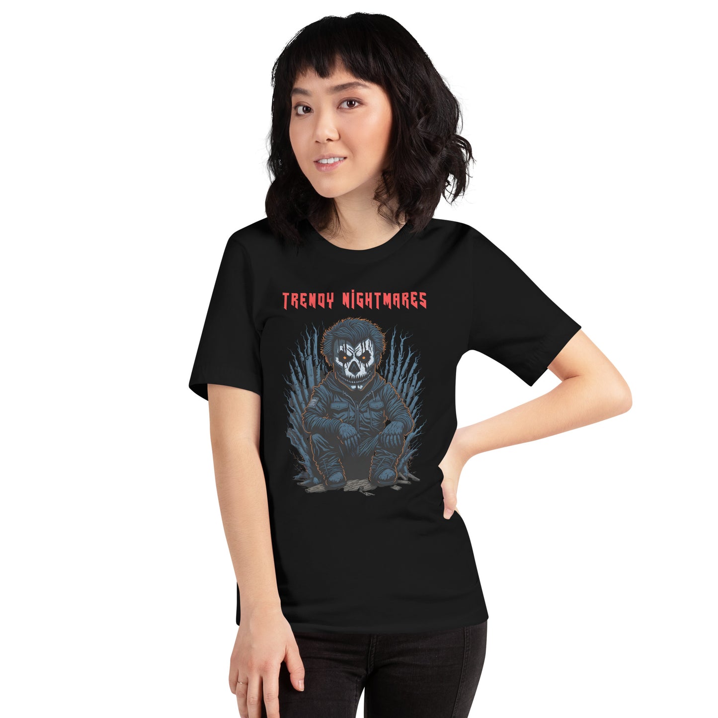 Trendy Nightmares Graphic Unisex t-shirt