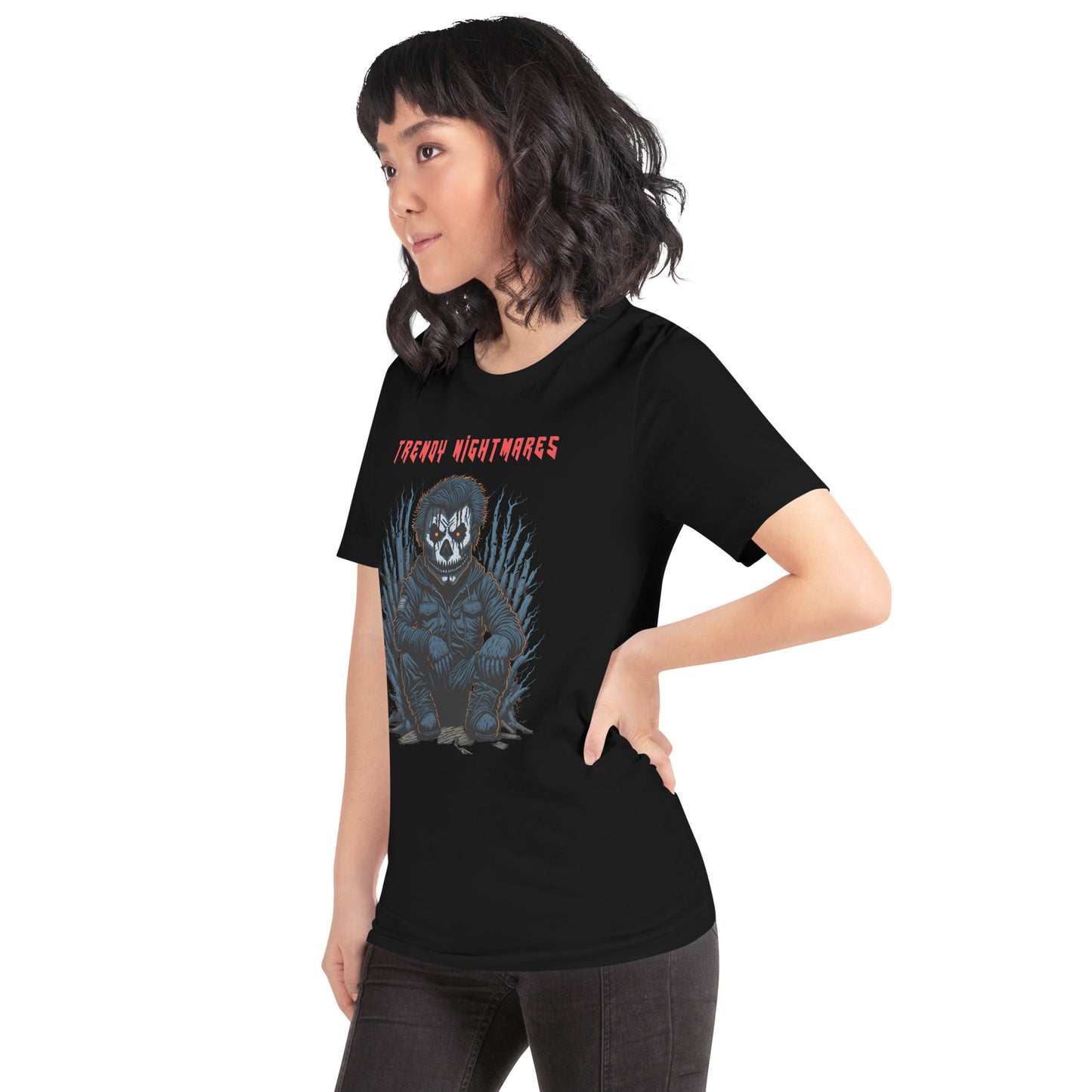 Trendy Nightmares Graphic Unisex t-shirt