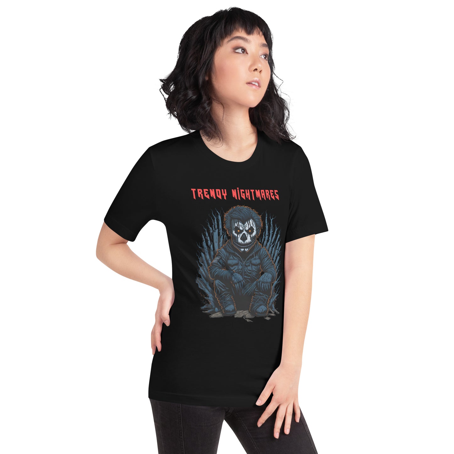Trendy Nightmares Graphic Unisex t-shirt